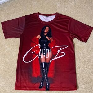 Unisex Men’s Women’s Cardi B Short Sleeve T-Shirt Size S NEW